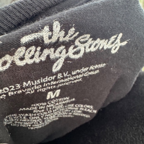 Custom Rolling Stones Quilted T-Shirt Unique Colorful OS - Picture 6 of 6